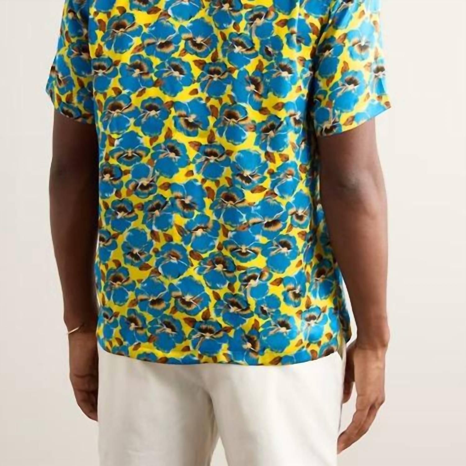 Orlebar Brown - Maitan Petal Camp Collar Silk Shirt