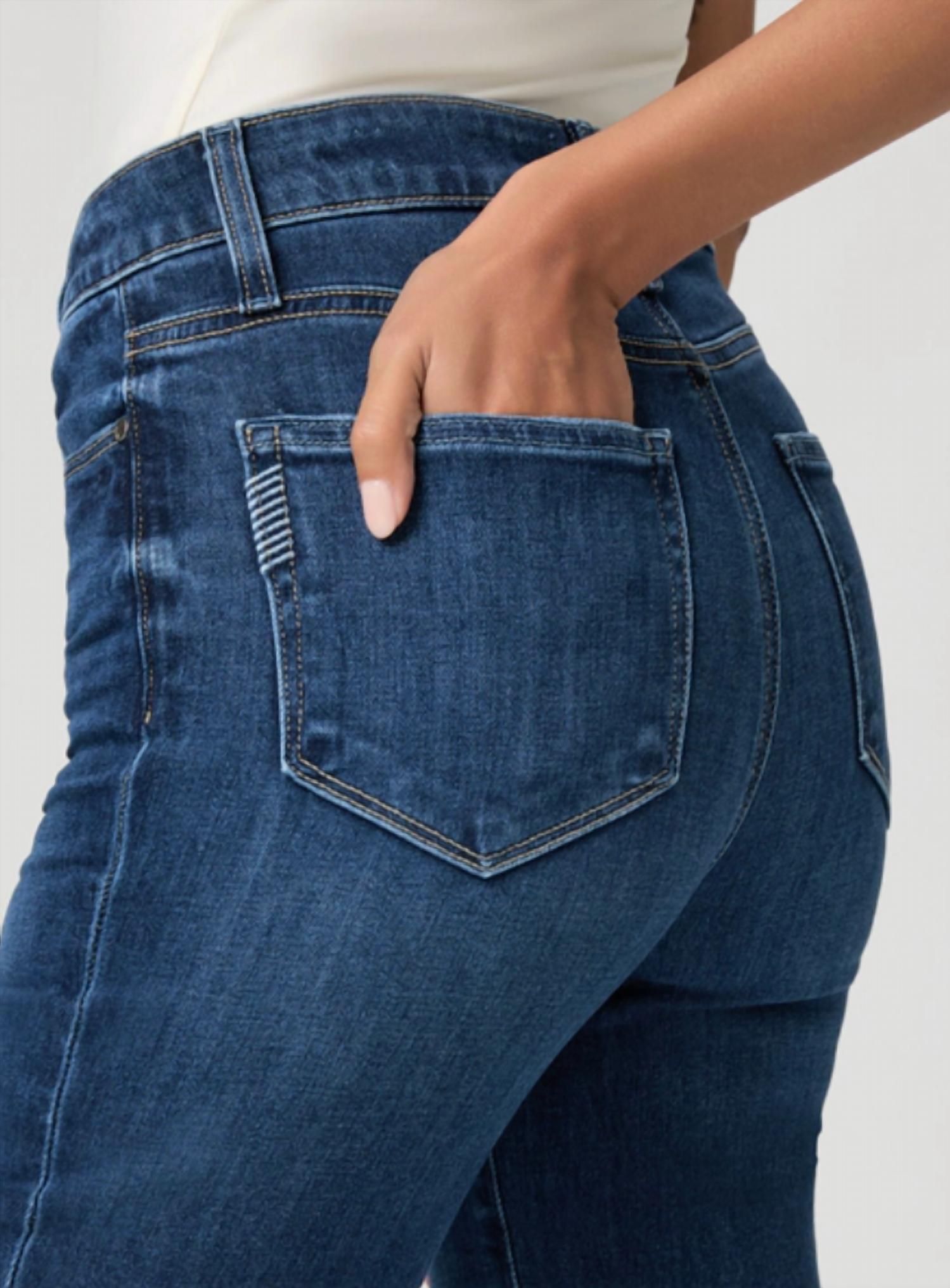 Paige Claudine Flare Jeans in moony - women's jeans - alternate view