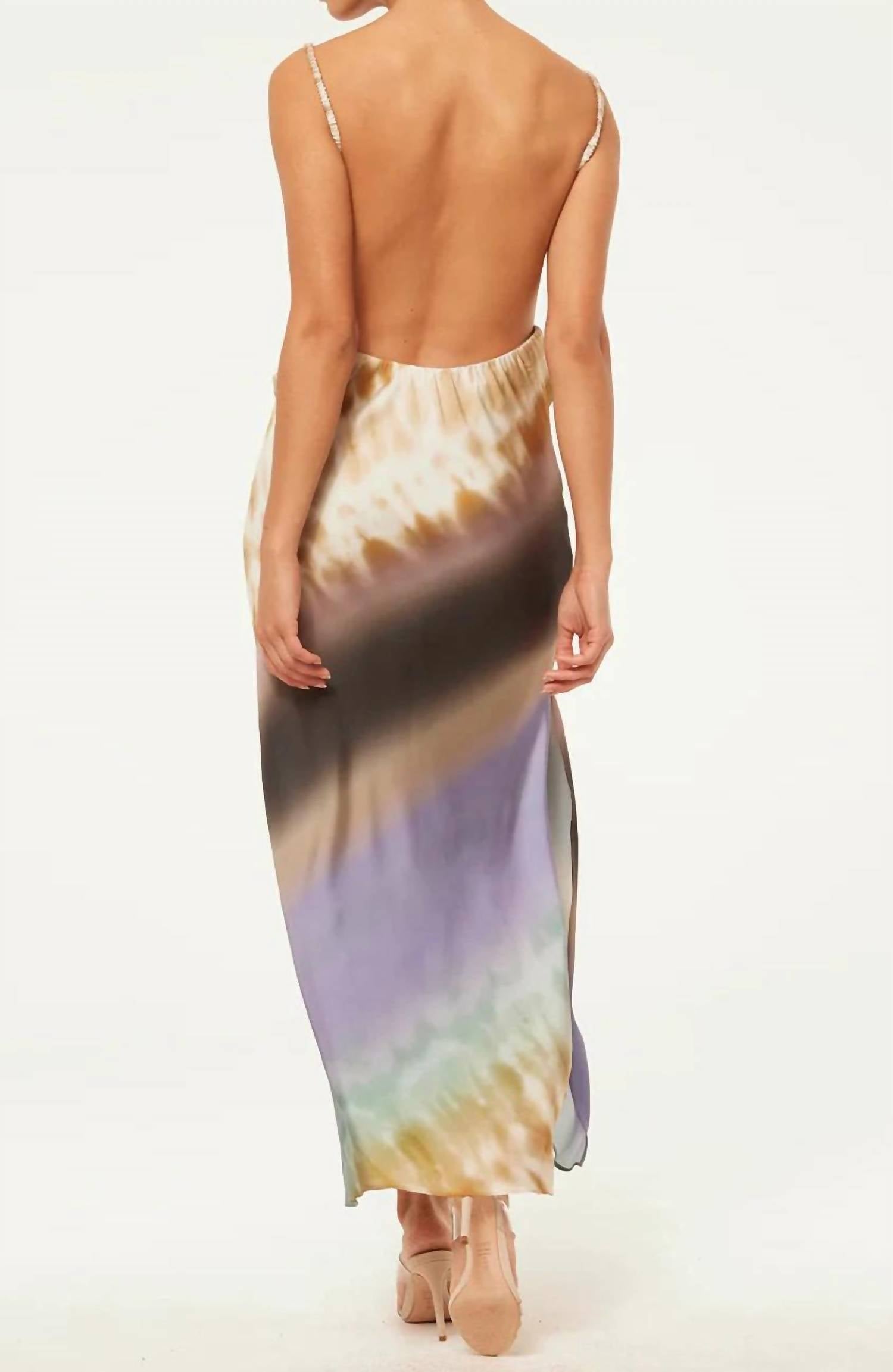 Misa Los Angeles - Livia Satin Cowl Dress