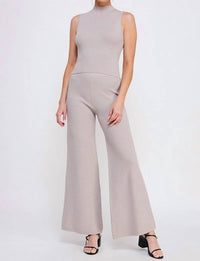 Allie Rose - Sleeveless Mock Neck Tank Top