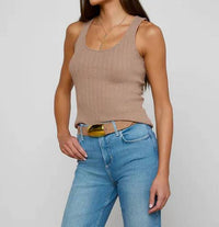L'Agence - Adira Scoopneck Tank Top