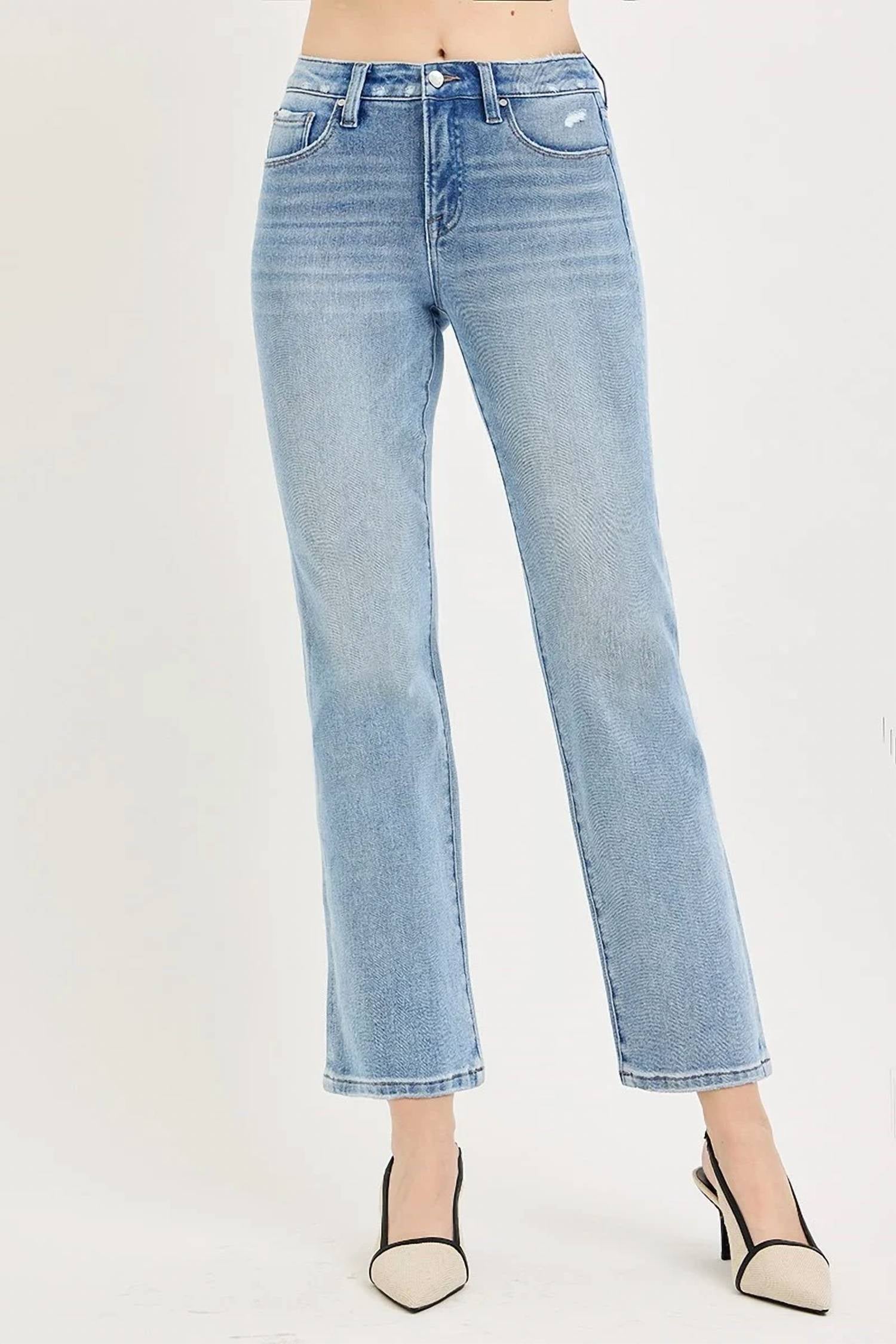Risen - Mid Rise Ankle Length Jean