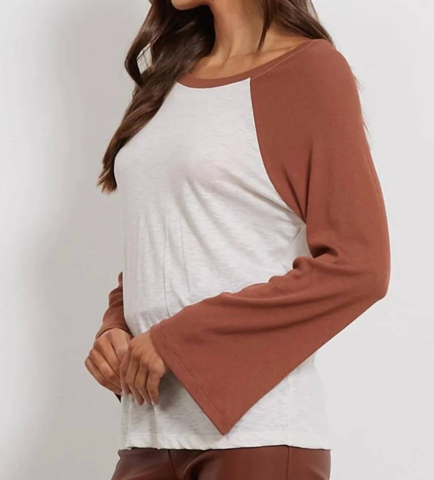 Lamade - Baseball Bell Sleeve Tee