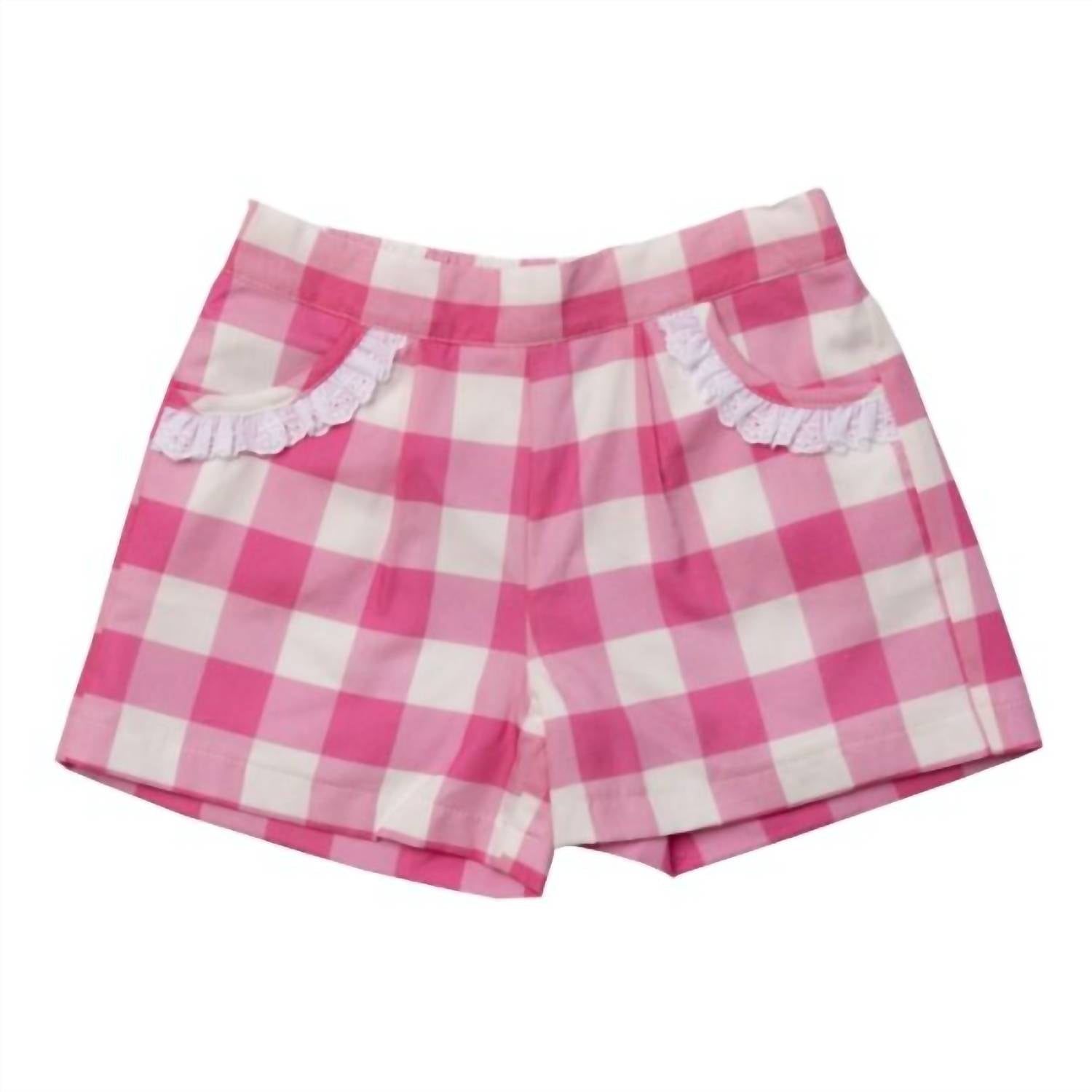 Girl's Jam Buffalo Check Short