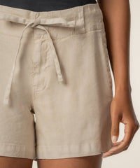 Kut From The Kloth - Katie High Rise Drawstring Linen Short