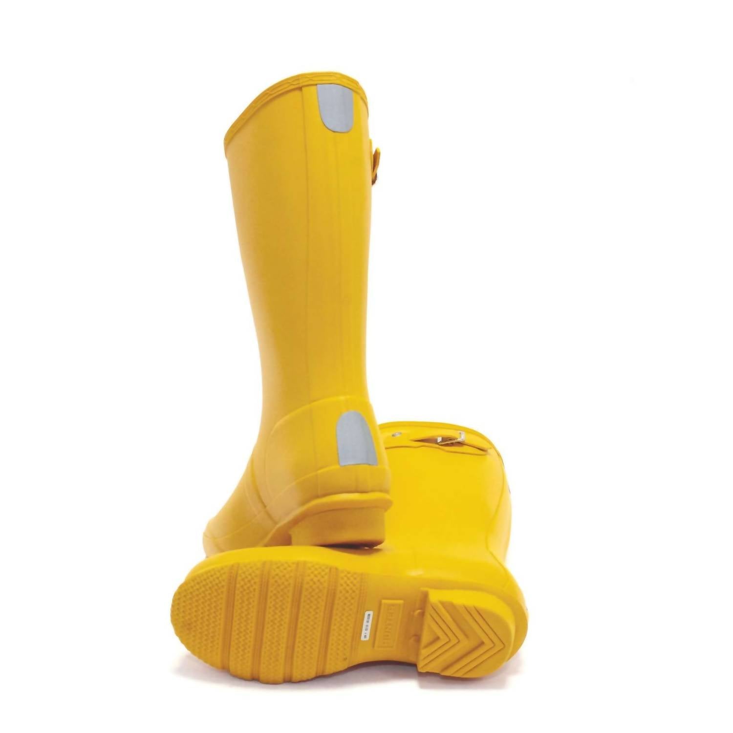 HUNTER Girls Original Rain Boots in yellow - kids' shoe - view 7