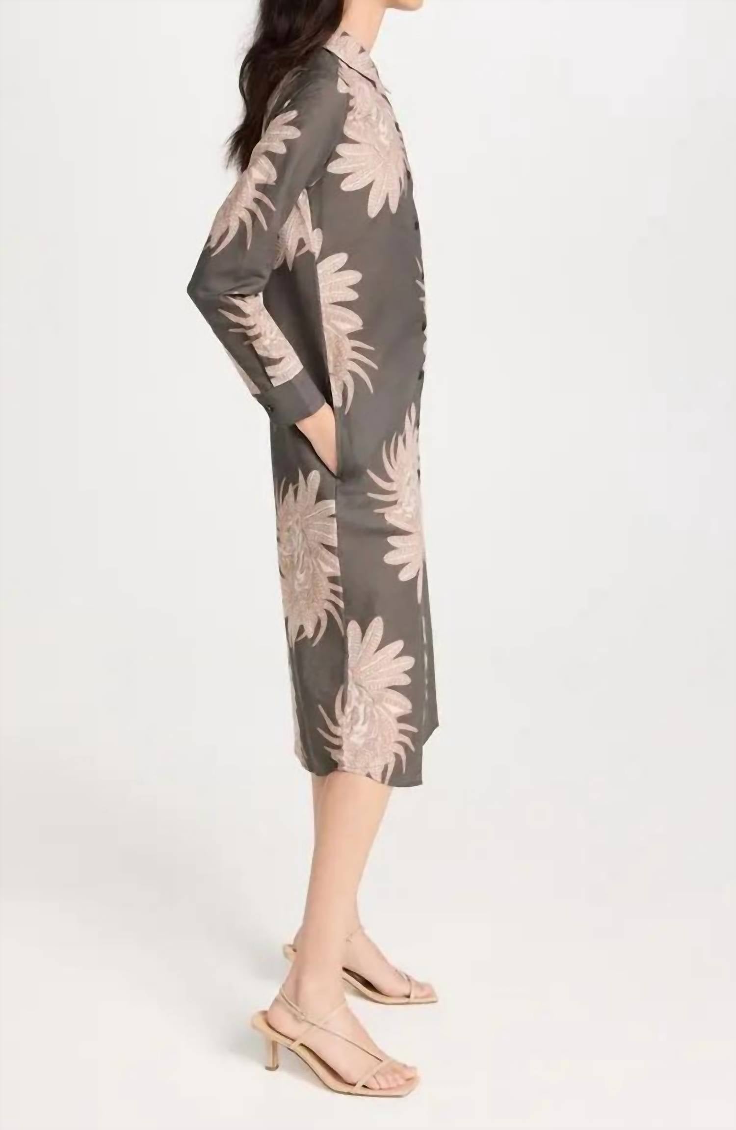 Las Sureñas - Greek Tiger Tunic Dress