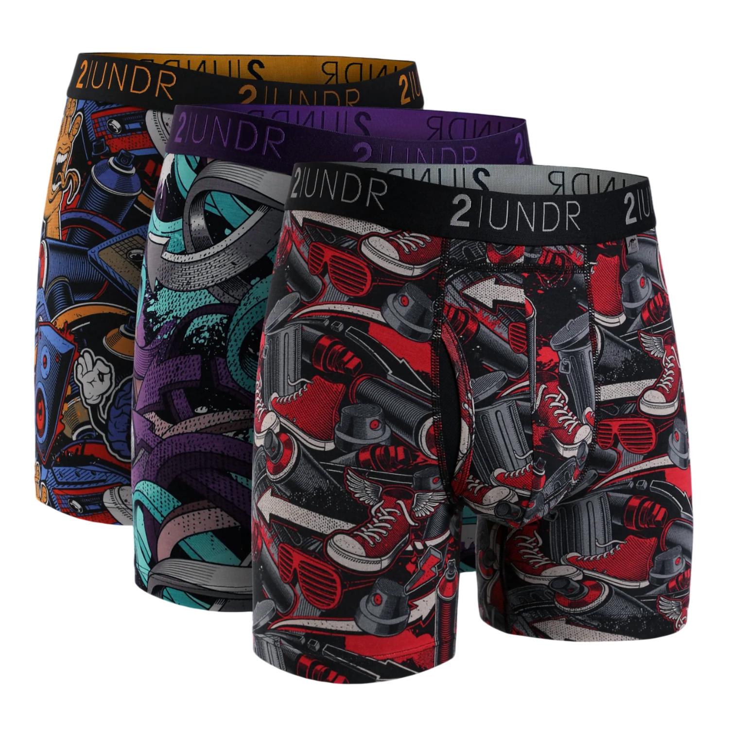 2Undr - Men's Swing Shift Boxer Brief - 3 Pack