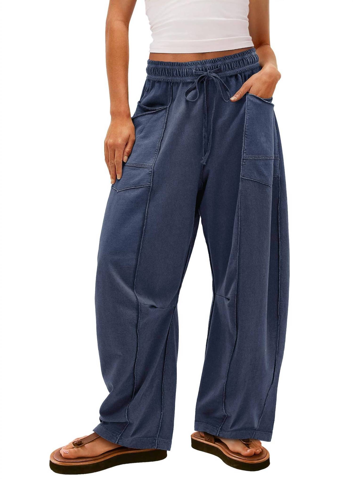 Lily Clothing - Baggy Barrel Pants