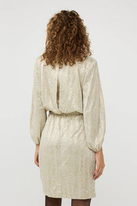 Esqualo - Foil Leopard Dress