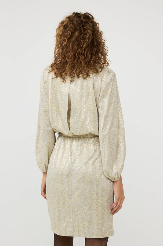 Esqualo - Foil Leopard Dress