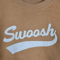 NIKE Sportswear Club Fleece Oversized Crew Neck Sweatshirt in tan - kids' shirt - view 4