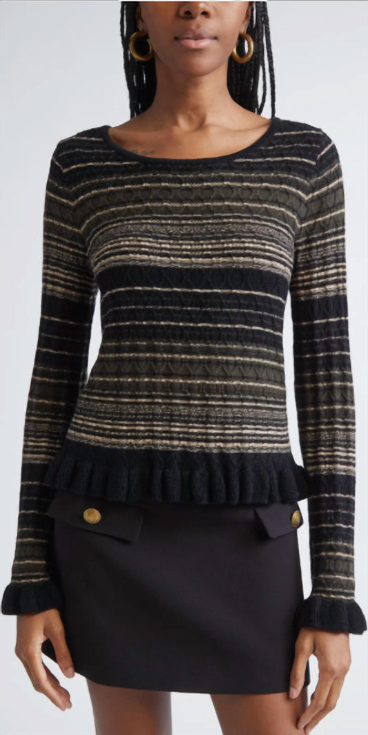 Ramy Brook - Melissa Textured Merino Sweater