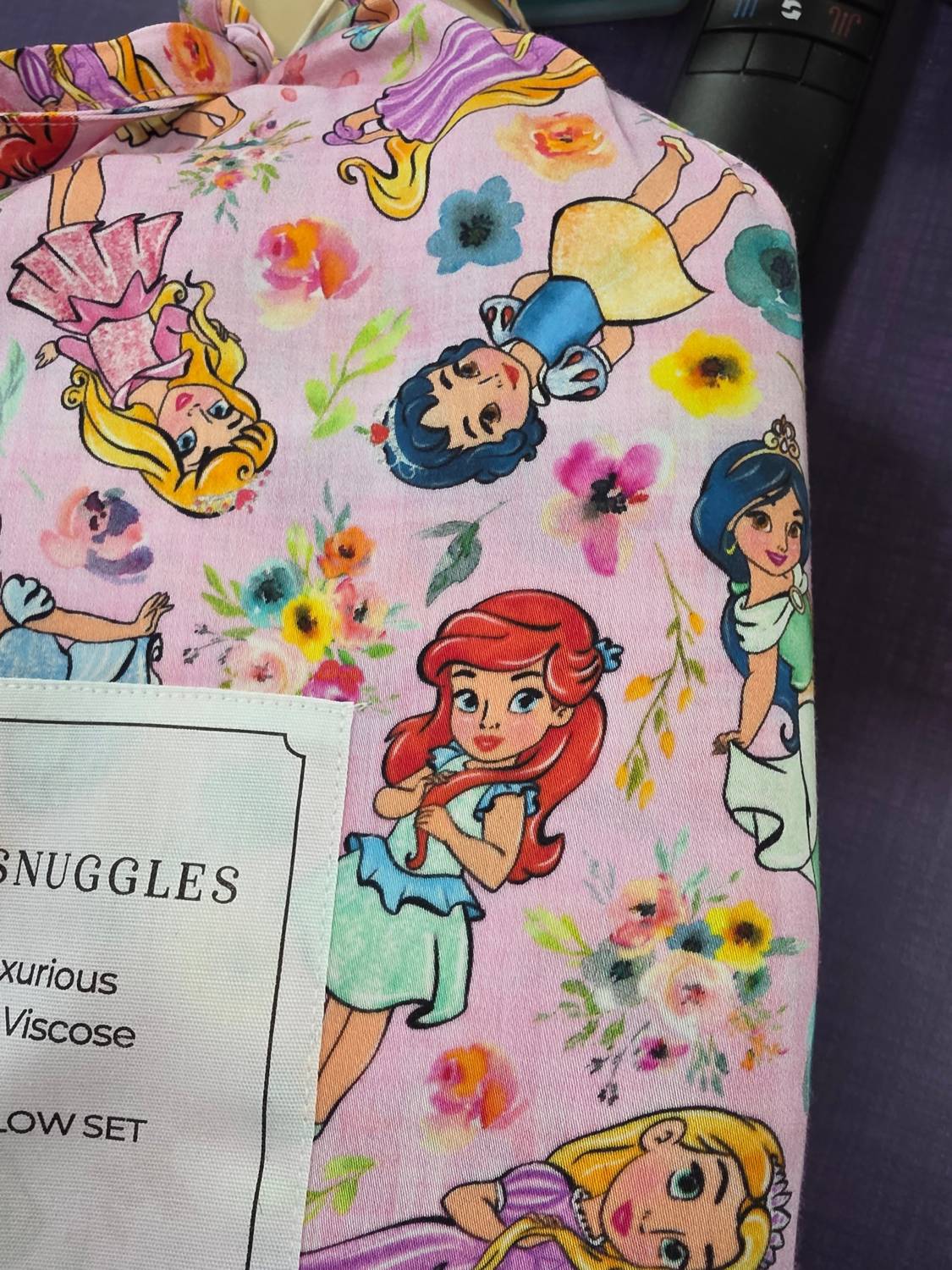 Charlies Project - Girl's Little Princess Bamboo Twin Sheet Set