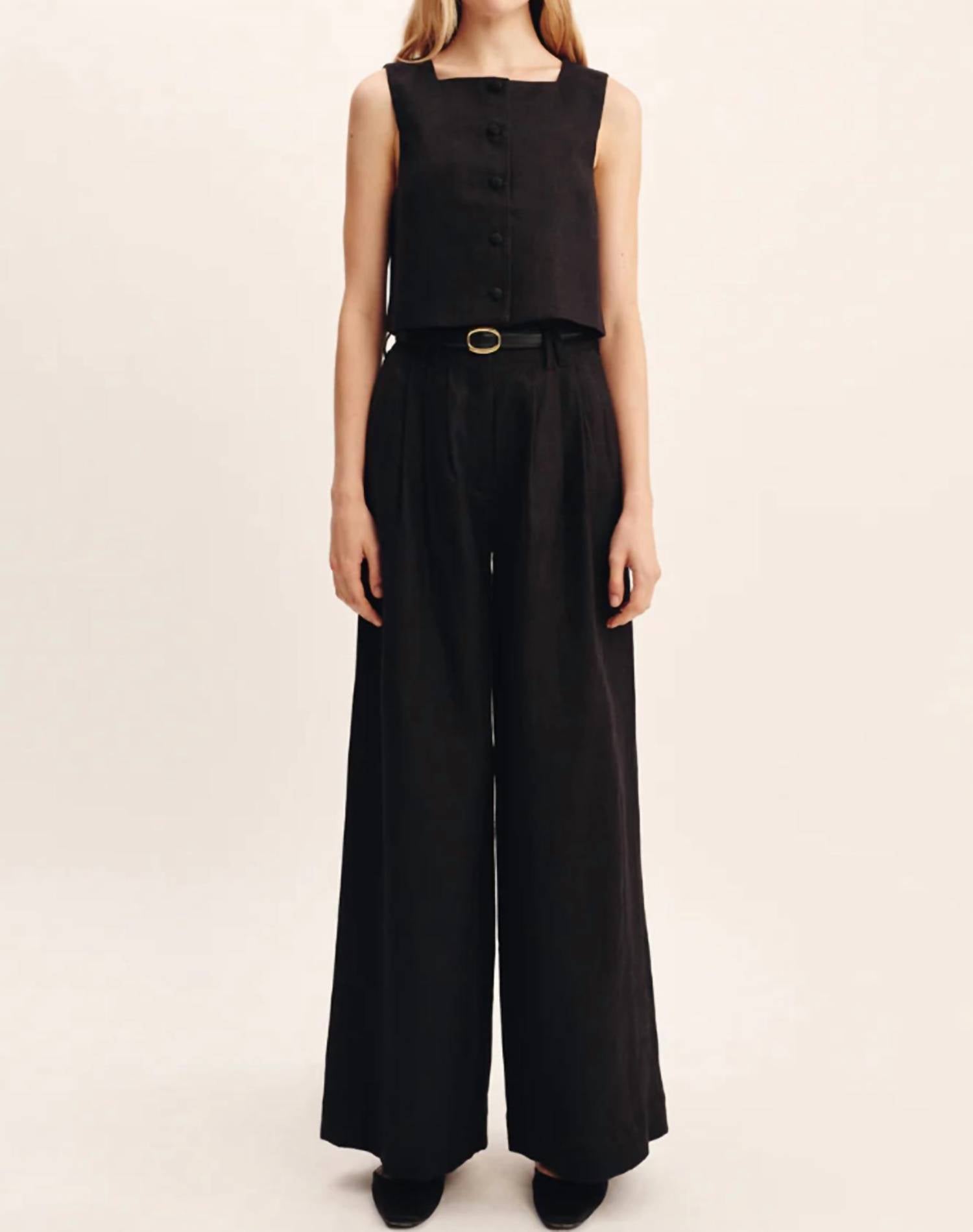 Posse - Parker Linen Trouser