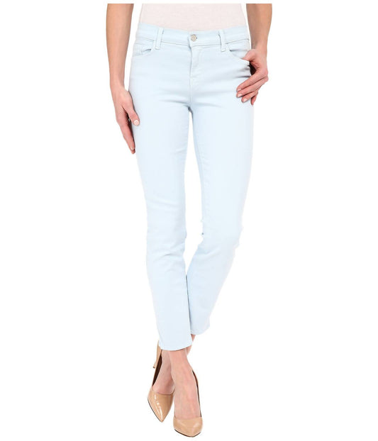 J Brand - Cropped Rail Cotton Skinny Jeans