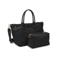 Sol And Selene - Women's Solstice Medium Hand Woven Knot Tote Bag