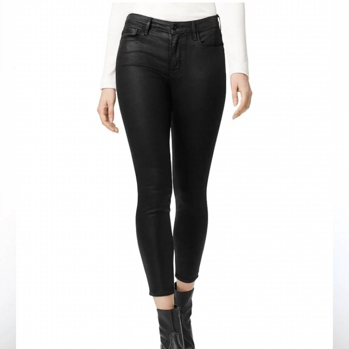 Sanctuary - Social Standard Coated Mid Rise Pants