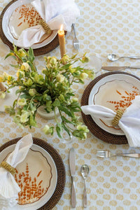 Pomegranate - Maeve Handblocked Tablecloth