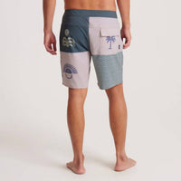 ROARK Passage Board Shorts in multi color - men's swimwear - detail view