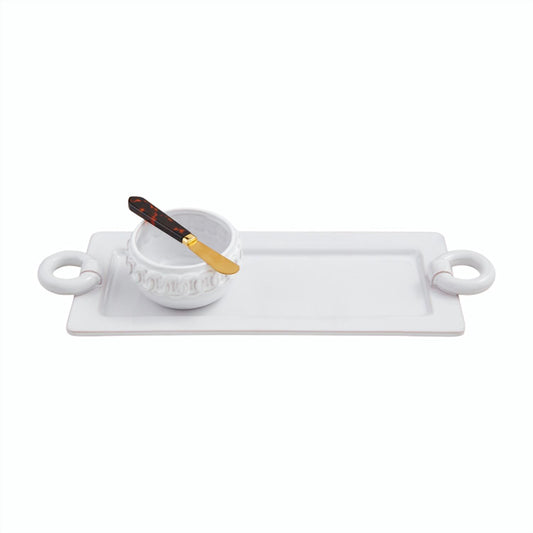 Mudpie - Women's Link Handle Tray & Tidbit Tray