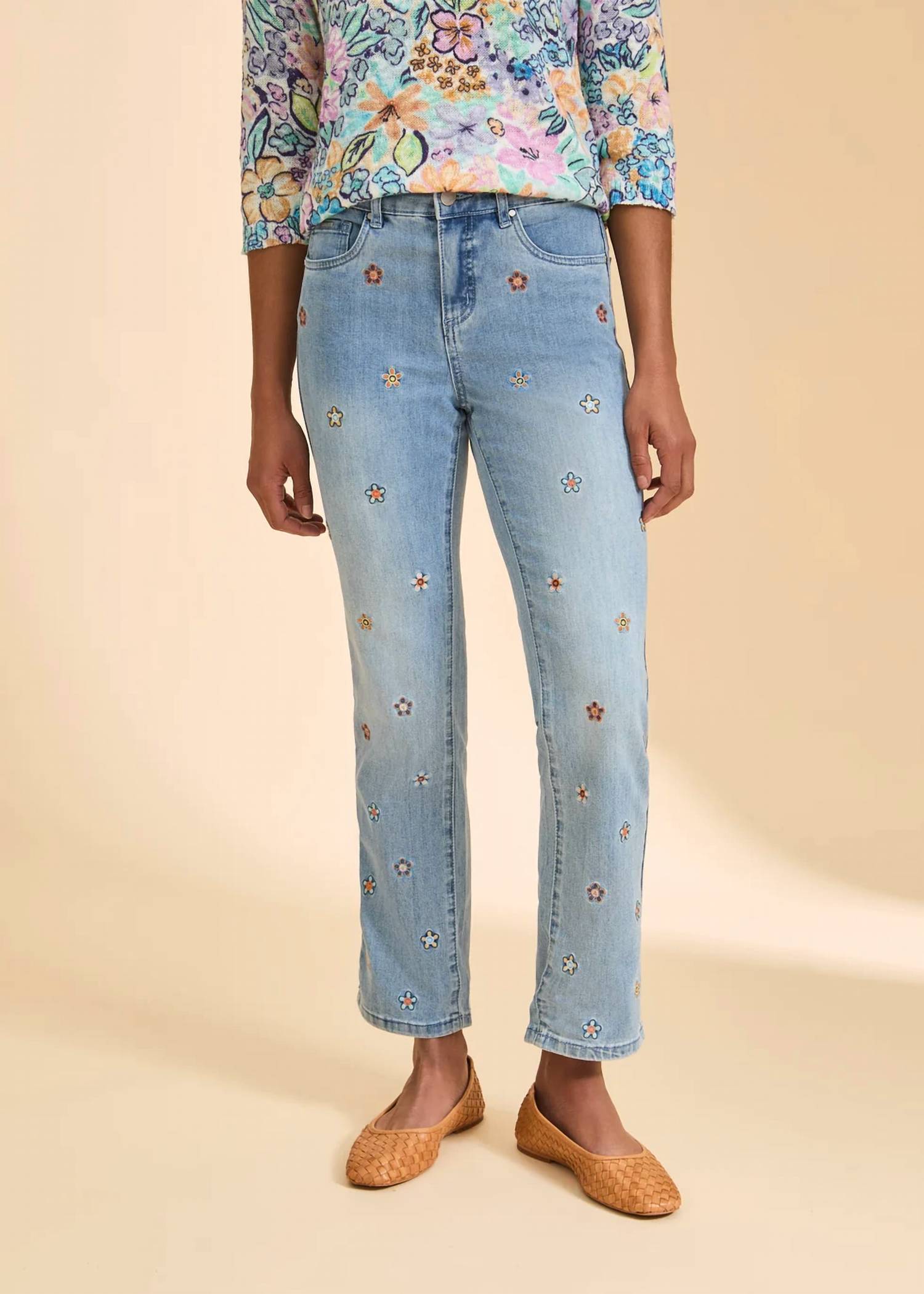 Fdj - Christina Straight Ankle Denim Jeans