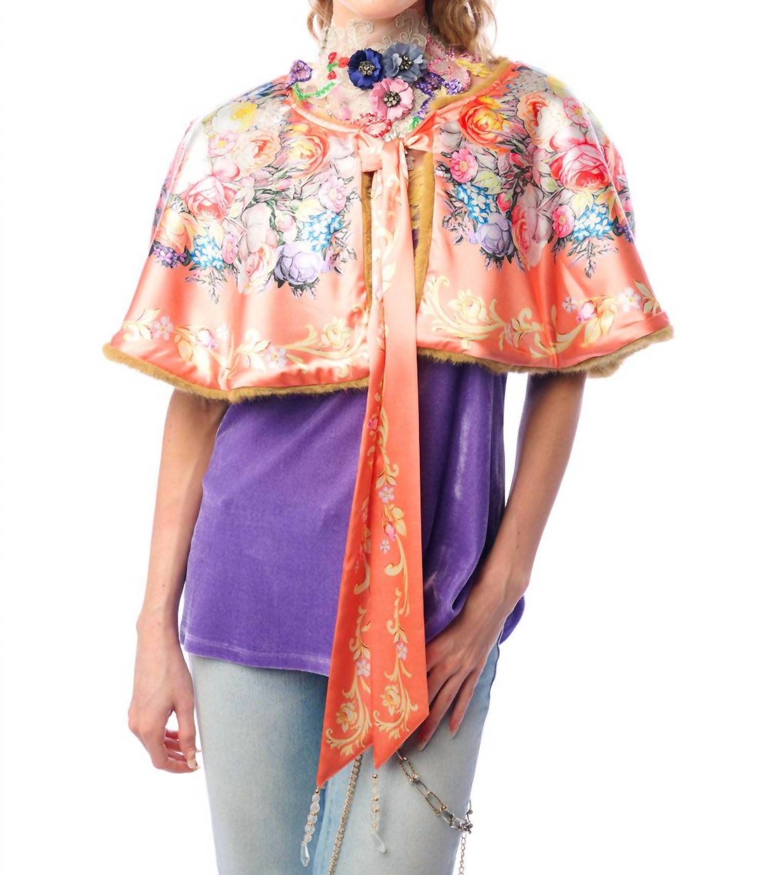 Aratta - Grace Kelly Reversible Fur Cape
