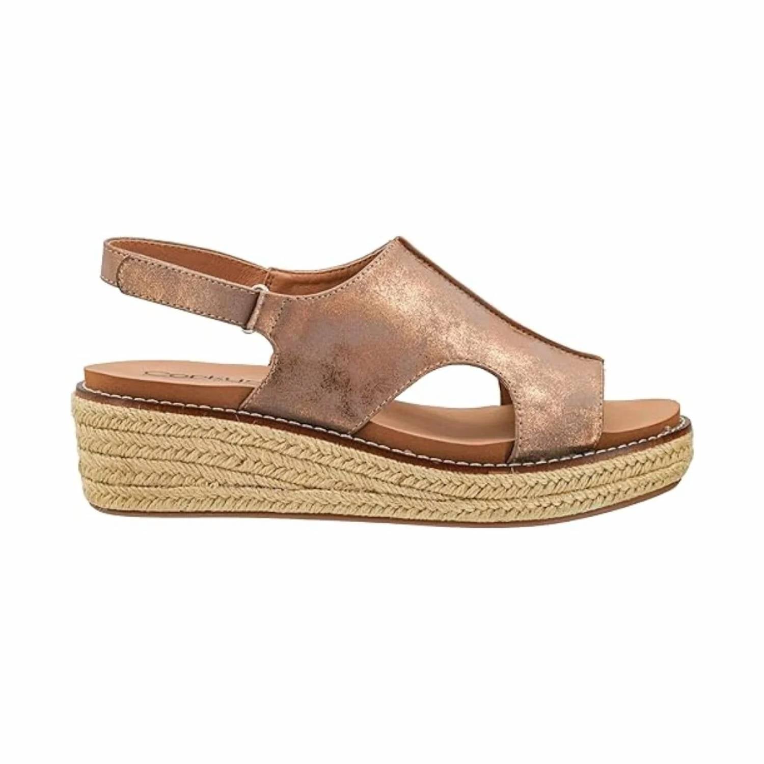 Corkys Footwear - Women's Ready Or Not Woven Wedge Sandals