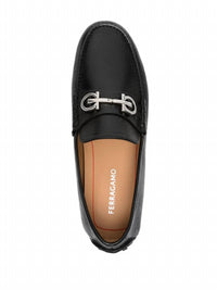 Salvatore Ferragamo - Men's Gancini-plaque Driver Shoes