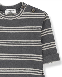 One More In The Family - Boy's Gregori Stripe Sweater Top