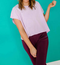 Rae Mode - Anna Open Back Slub Tee