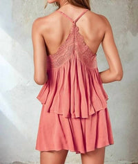 Mustard Seed - Phoebe Boho Lace Romper