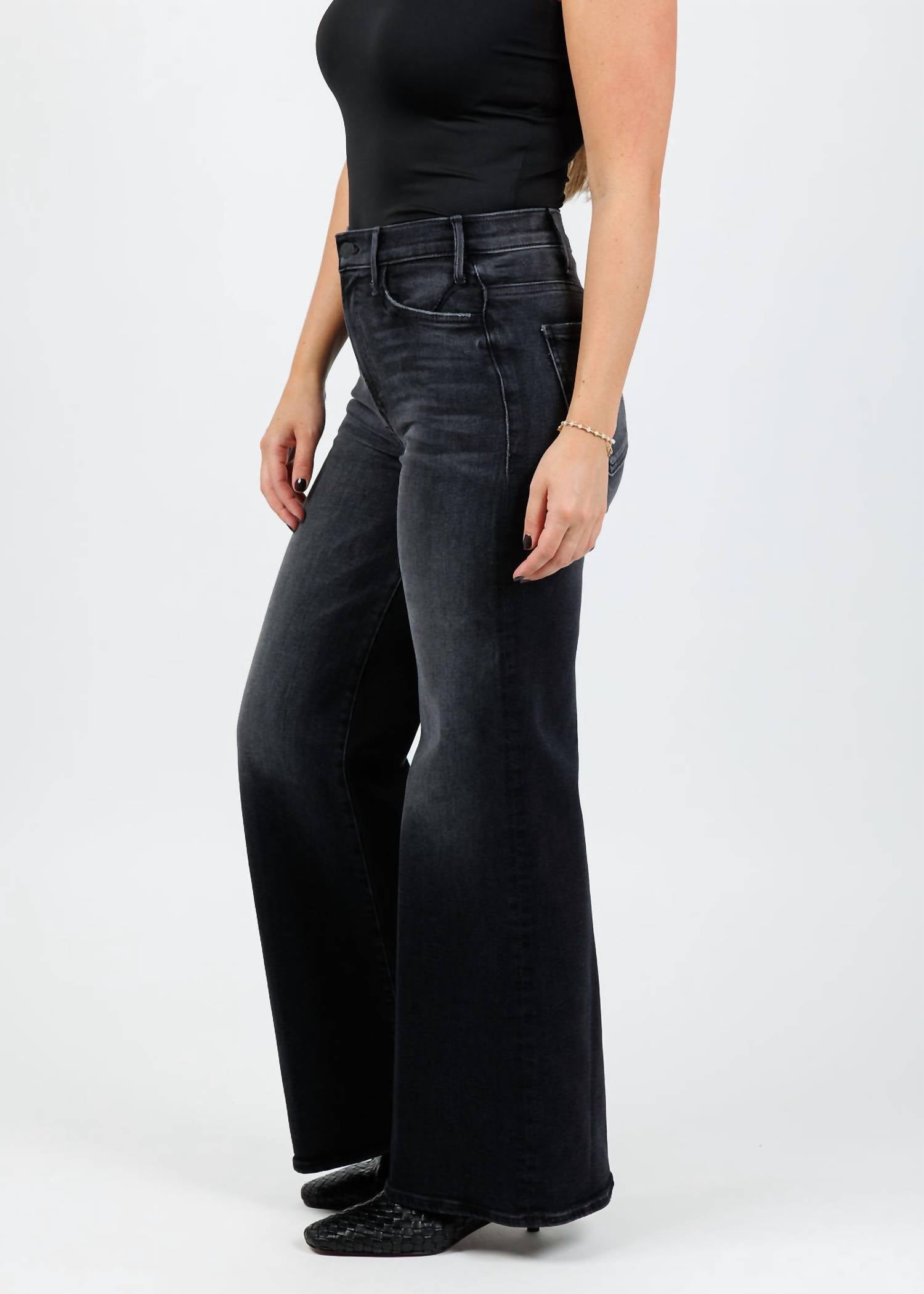 Mother - The Lil Hustler Roller Sneak Jeans