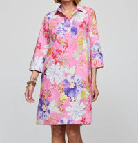 Hinson Wu - 3/4 Sleeve Charlotte Dress