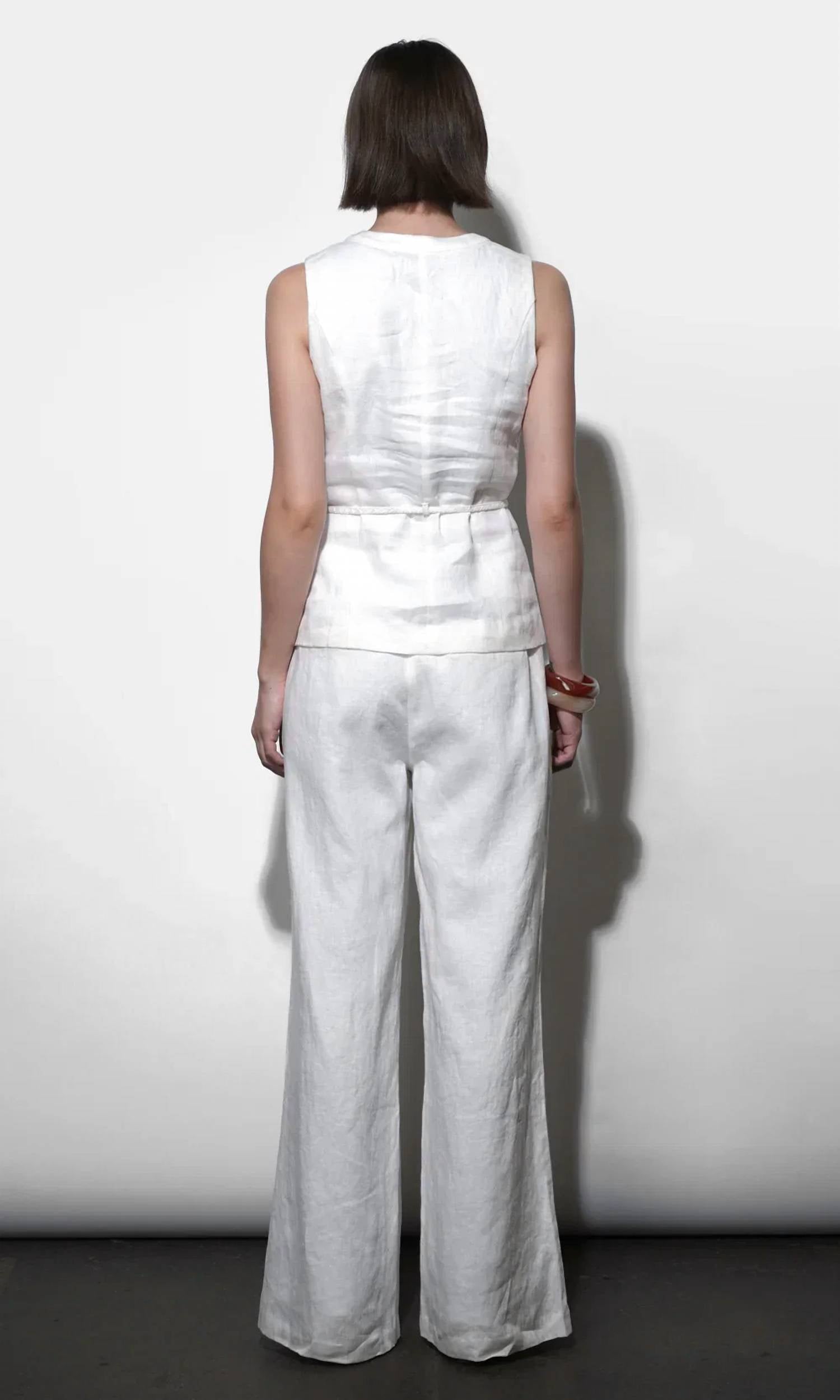 Greylin - Savannah Wide Leg Linen Pants