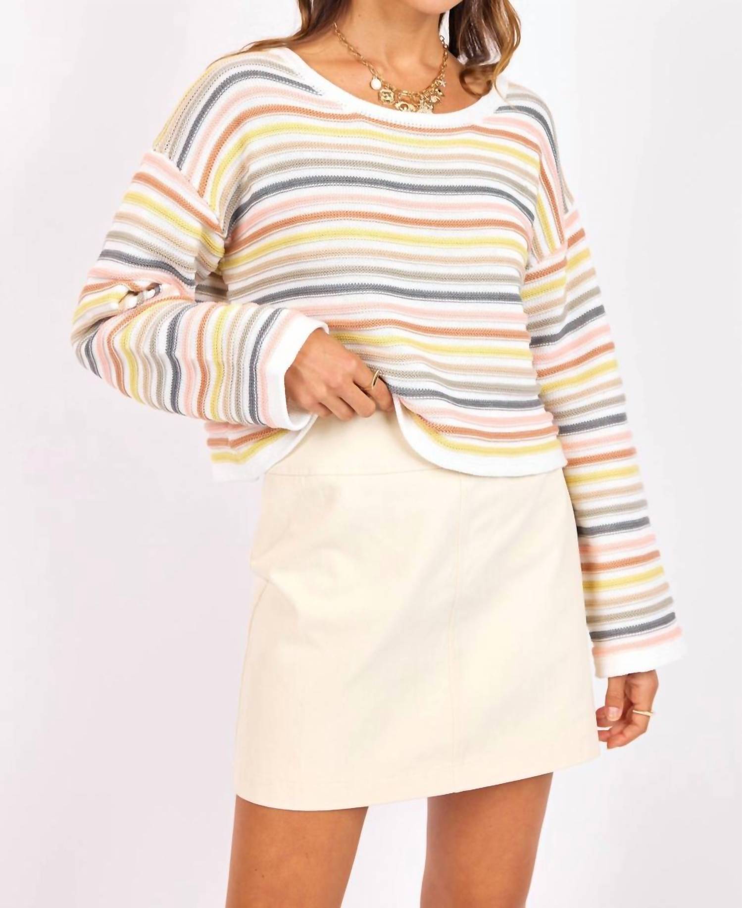 Sage The Label - Abigail Stripe Sweater