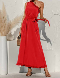 Esley Collection - Date Night One Shoulder Dress