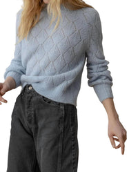 Lilla P - Easy Pointelle Crewneck Sweater