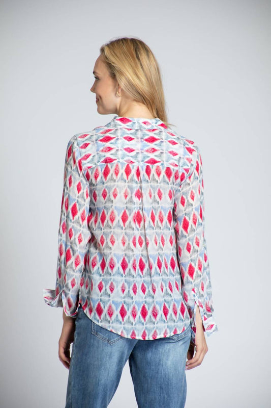 Apny - DIAMOND BUTTONDOWN BLOUSE