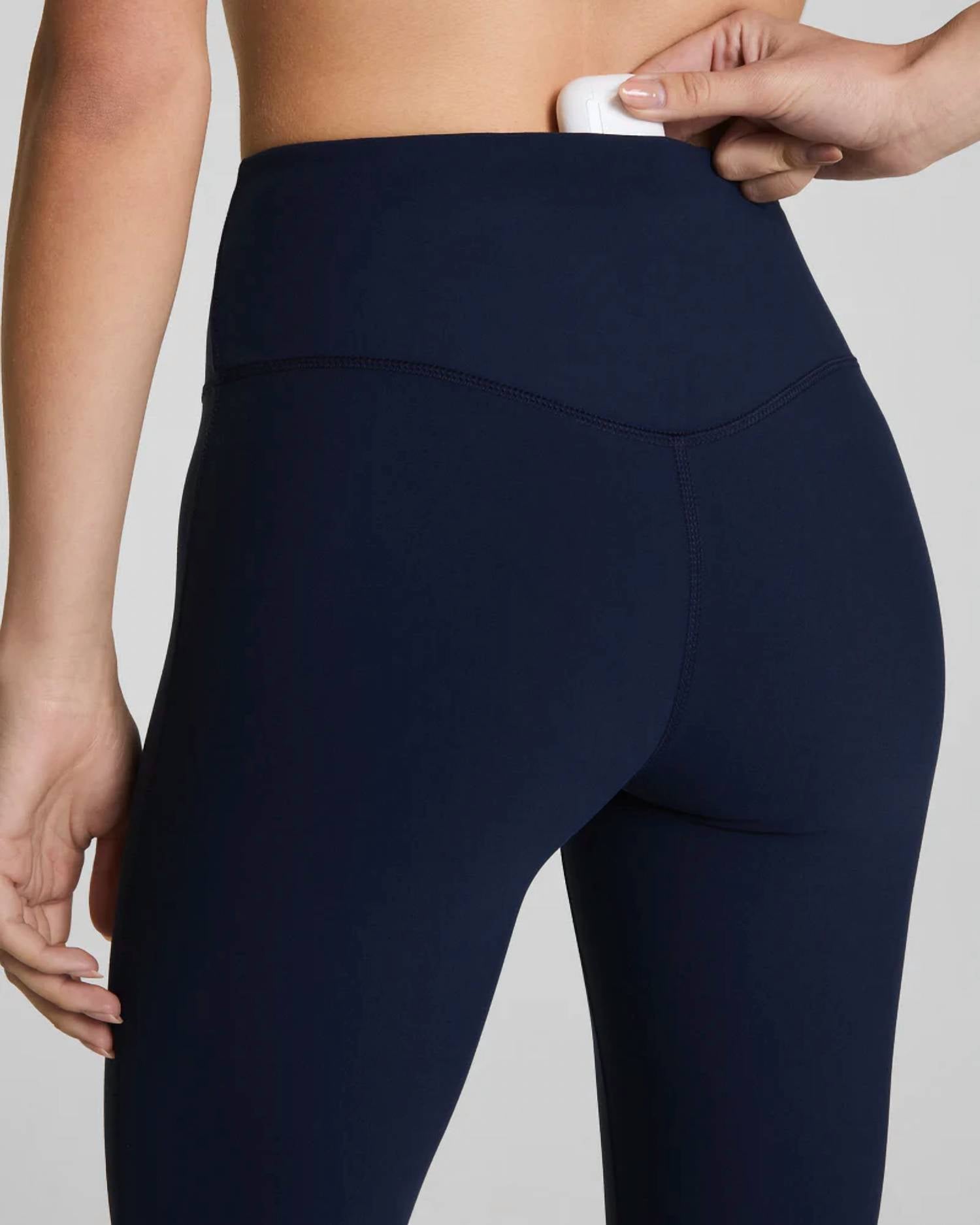 Spanx Micro Flare Pant in timeless navy - women's pants - view 5