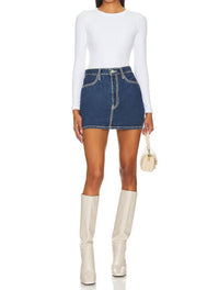 Re/Done - 90s Mini Denim Mini Skirt
