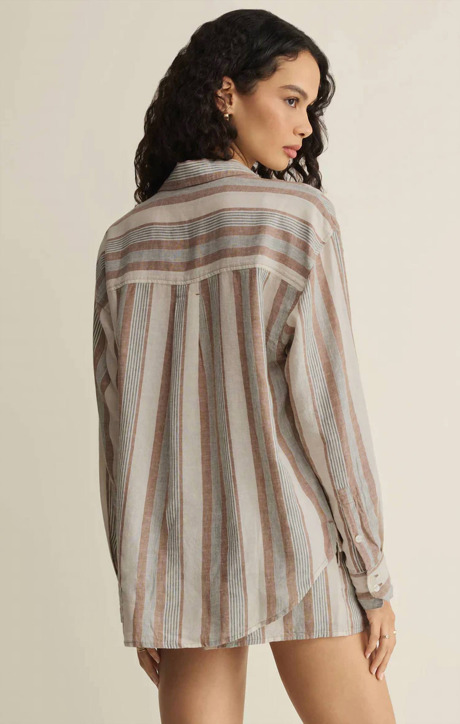 Z Supply - Women's Perfect Striped Button Up Shirt
