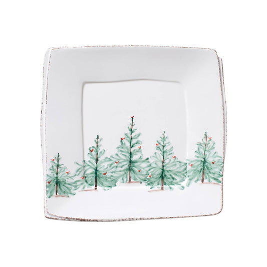 Vietri - Lastra Holiday Square Platter