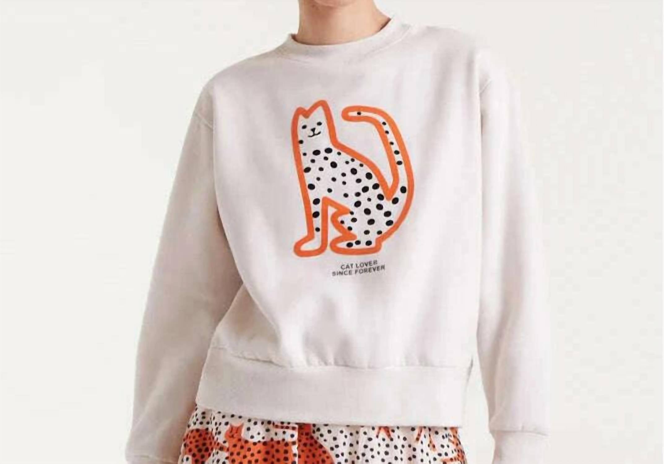 Compania Fantastica - Cat Crew Neck Sweatshirt