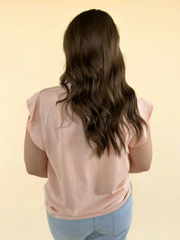 Coco + Carmen - Lilly Ruffle Cap Sleeve Top
