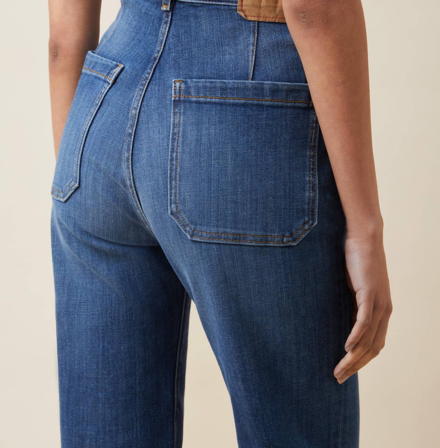 Jeanerica Santa Monica Flared Jeans in vintage 62 - women's jeans - view 4