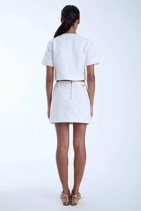 Karina Grimaldi - Flora Denim Skirt