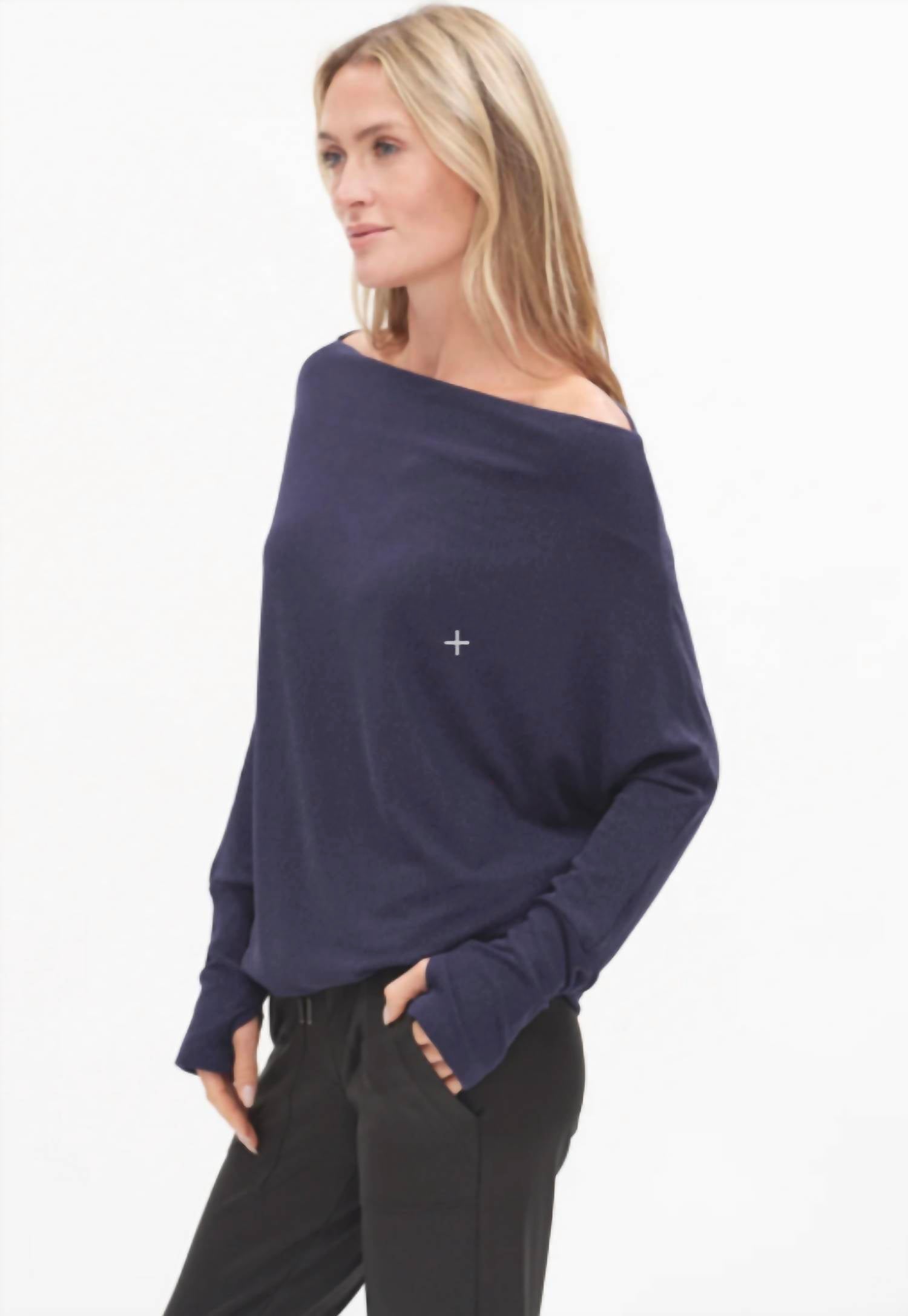Six/Fifty - Lurex Anywhere Top