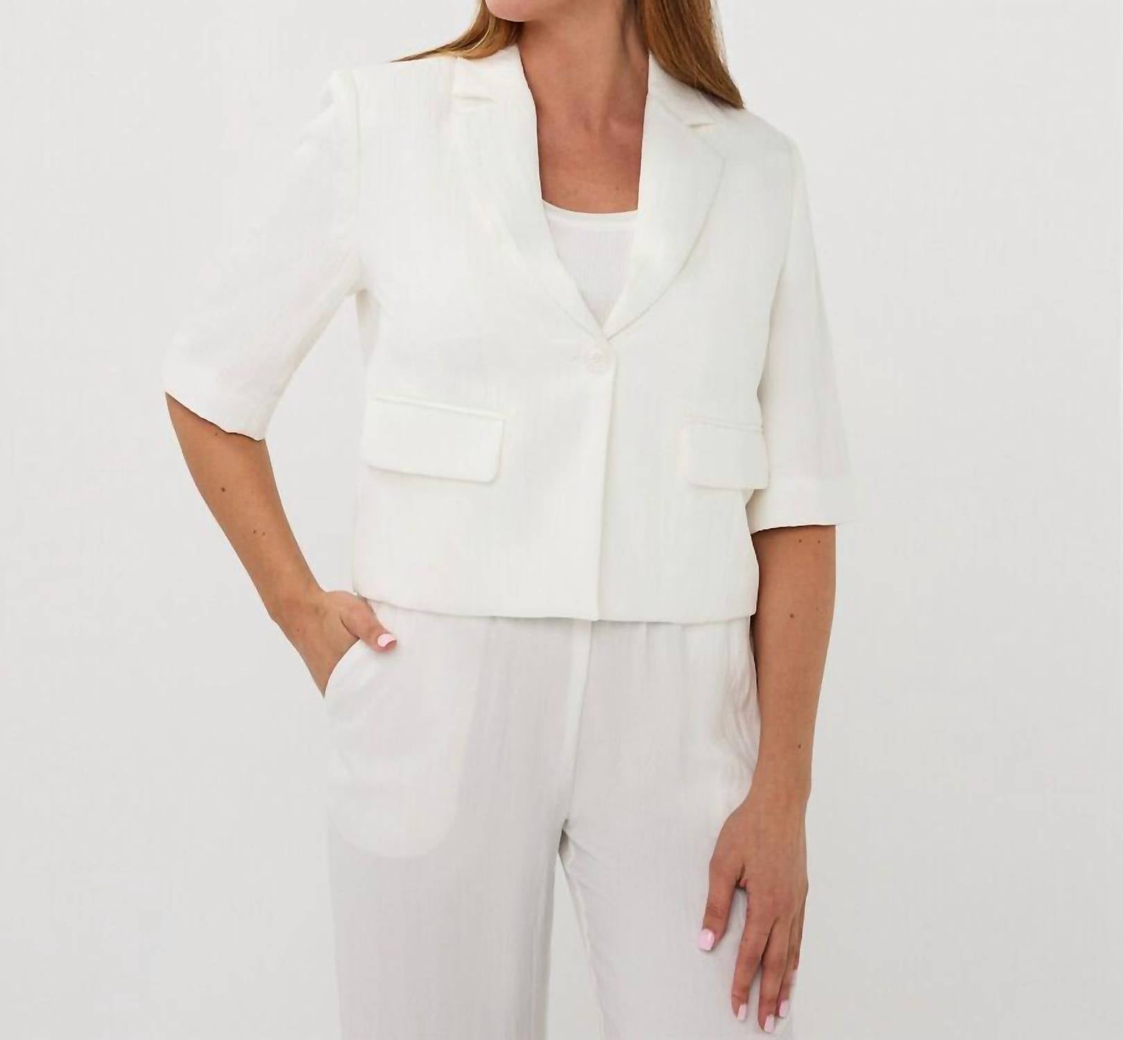Esqualo - Cropped Blazer