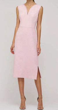 Kay Unger Elliana Midi Dress in light lilac - women's dress
